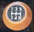 Morris 1500 5-speed gear knob