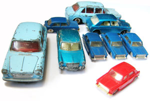 toy cars group photo