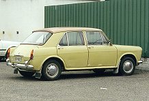 Yellow Mk1 Austin 1100